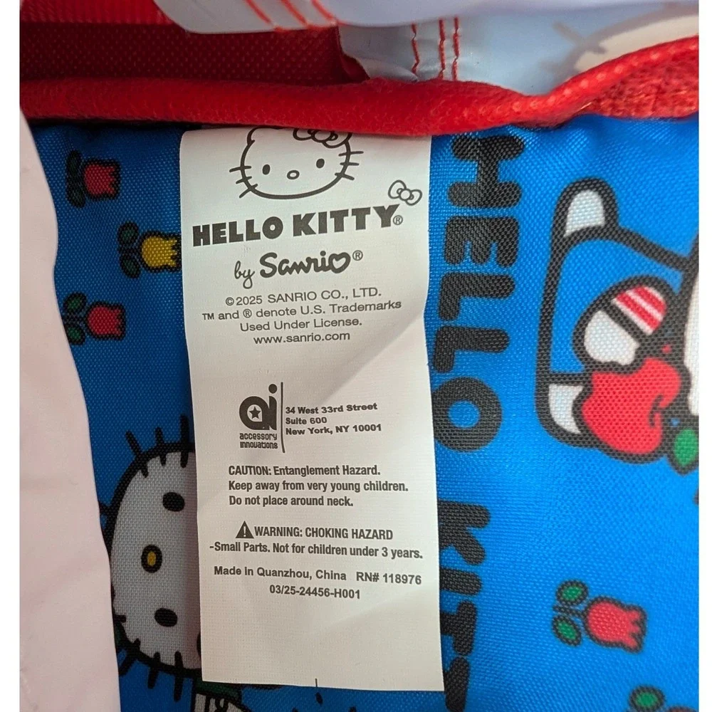 Sanrio Hello Kitty Summer Day Kids Backpack Multicolor Youth School Bag Kidcore
